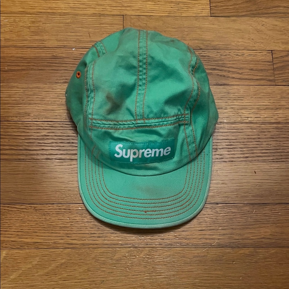 Supreme Teal Baseball Cap